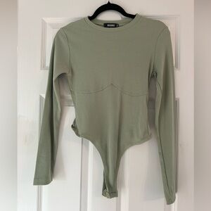 Misguided green bodysuit